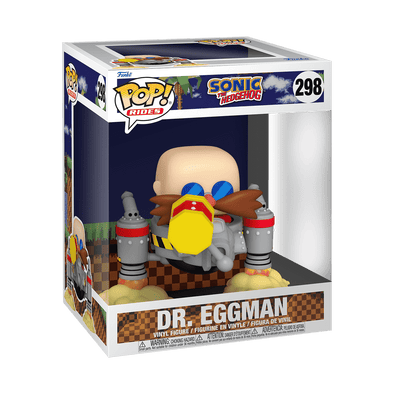 Sonic The Hedgehog - Dr. Eggman Deluxe Pop! Rides Vinyl Figure