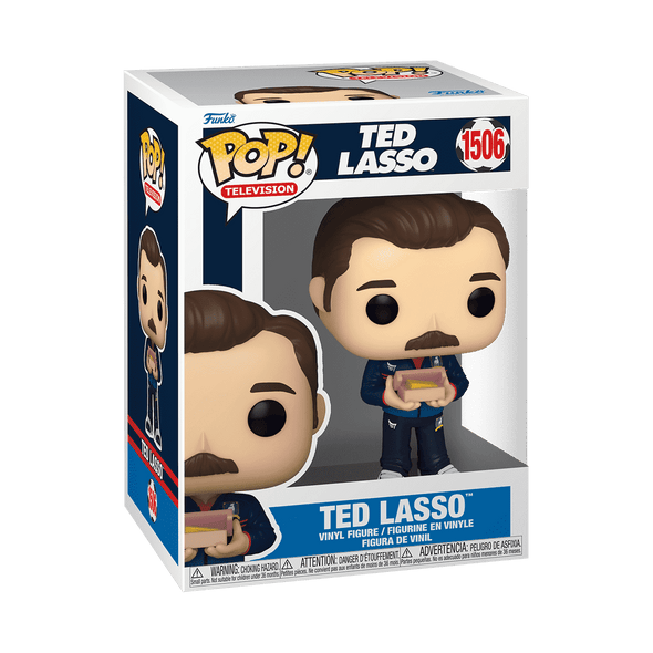 Ted Lasso - (S2) Ted Lasso (with Biscuits) Pop! Vinyl Figure