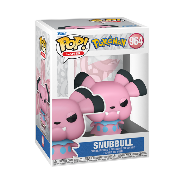 Pokemon - Snubbull Pop! Vinyl Figure