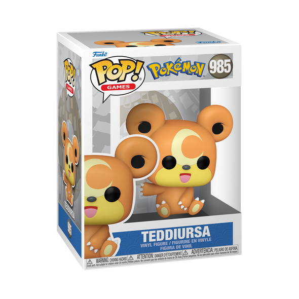 Pokemon - Teddiursa Pop! Vinyl Figure