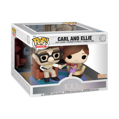 Disney 100th Anniversary - Carl & Ellie (In Chairs) Exclusive POP! Moment Vinyl Figure