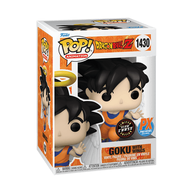 Dragonball Z - Goku With Wings Glow-In-The-Dark Chase Exclusive Pop! Vinyl Figure