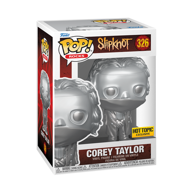 POP Rocks - Slipknot Corey Taylor (Metallic) Exclusive POP! Vinyl Figure