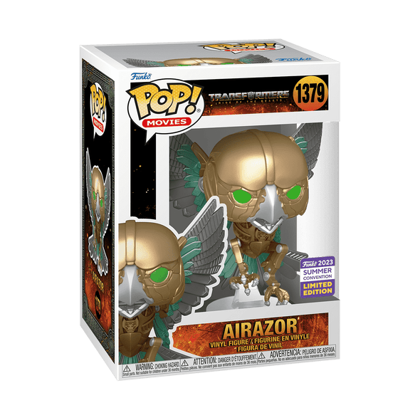 SDCC 2023 - Transformers: Rise of the Beasts Airazor Exclusive POP! Vinyl Figure