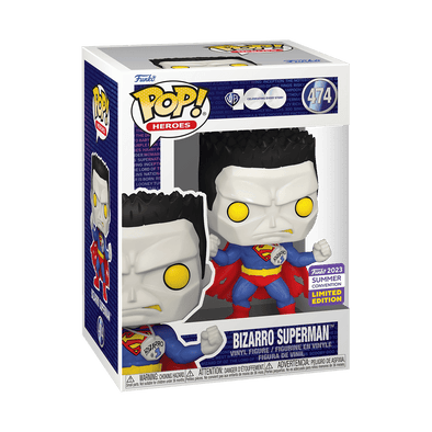 SDCC 2023 - WB 100th Anniversary Bizarro Superman Exclusive Pop! Vinyl Figure