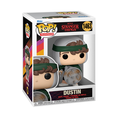 Stranger Things - Hunter Dustin (/w Shield) Pop! Vinyl Figure