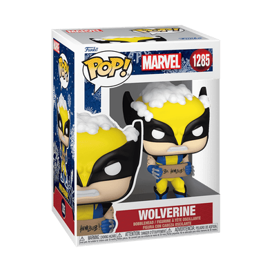 Marvel Holiday - Wolverine with Sign (2023) POP! Vinyl Figure
