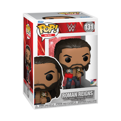 WWE - Roman Reigns (2 Belts) Pop! Vinyl Figure