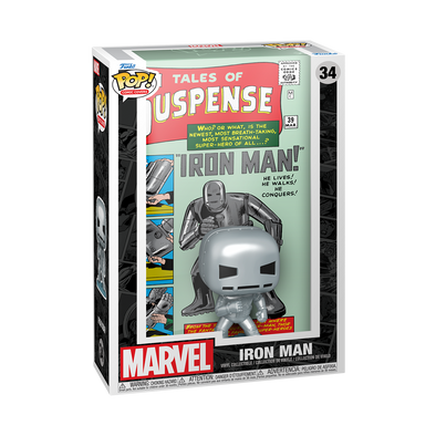 POP Comic Covers - Tales Of Suspense #39 Iron Man POP! Vinyl Figure