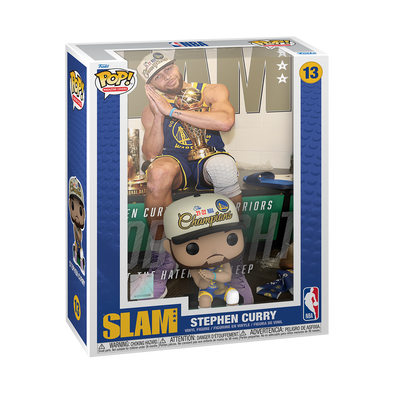 POP NBA Slam Covers - Stephen Curry POP! Vinyl Figure