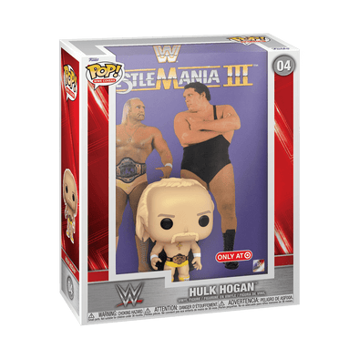 POP Magazine Covers - Hulk Hogan WrestleMania III Exclusive POP! Vinyl Figure