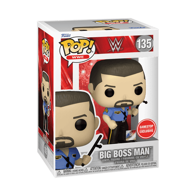 WWE - Big Boss Man Exclusive Pop! Vinyl Figure