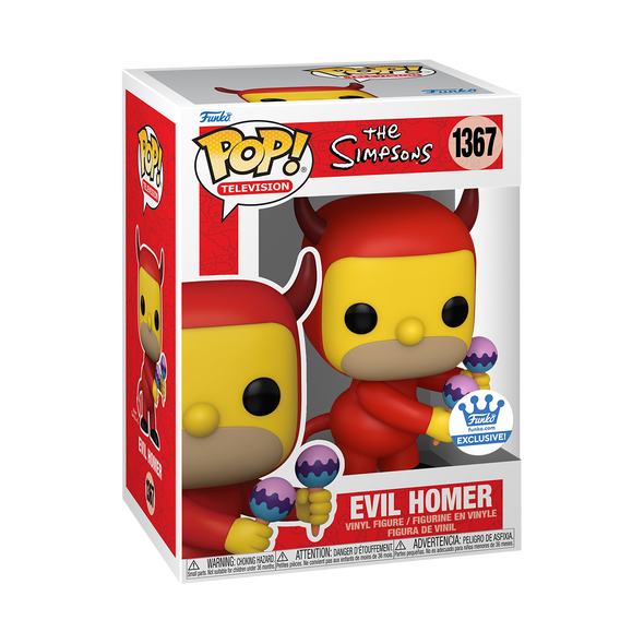 The Simpsons - Evil Homer Exclusive Pop! Vinyl Figure