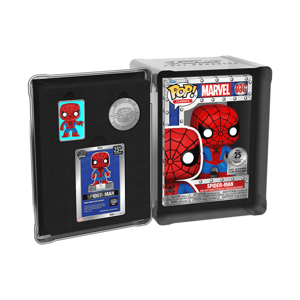 POP Classics - Funko 25th Anniversary Spider-Man Exclusive Pop! Vinyl Figure