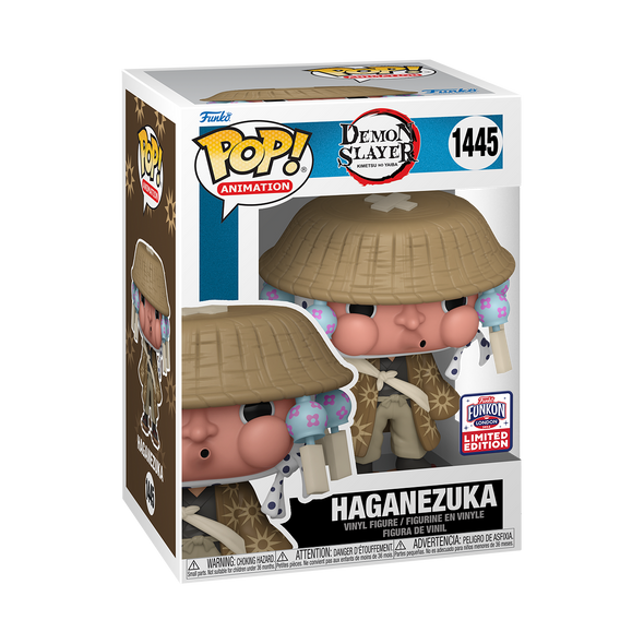 FunKon 2024 - Demon Slayer Haganezuka with Hat Exclusive Pop! Vinyl Figure