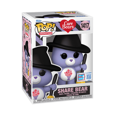 NYCC 2024 - Care Bears 40th Anniversary Share Bear (Witch) Exclusive POP! Vinyl Figure