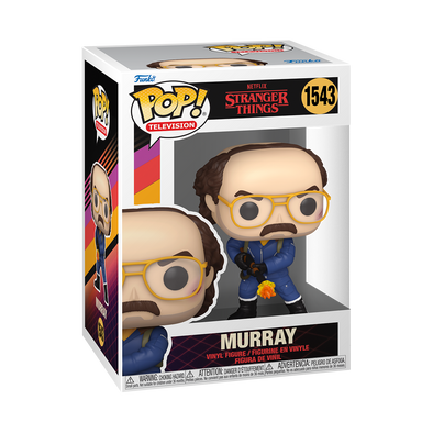 Stranger Things - Murray Bauman (/w Flamethrower) Pop! Vinyl Figure