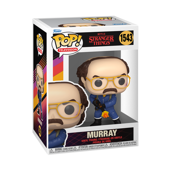 Stranger Things - Murray Bauman (/w Flamethrower) Pop! Vinyl Figure