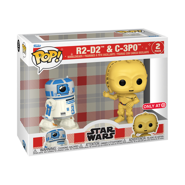 Star Wars: Retro Reimagined - R2-D2 and C-3PO Exclusive 2-pack POP! Vinyl Figures