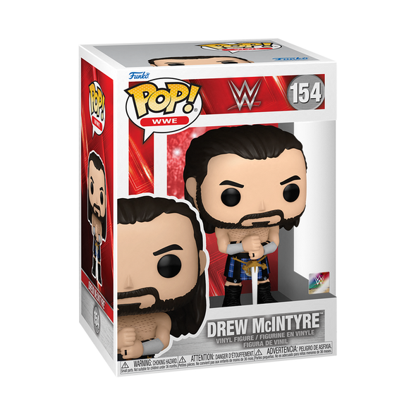 WWE - Drew McIntyre (/w Angela) Pop! Vinyl Figure