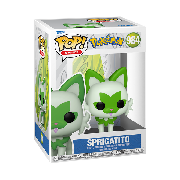 Pokemon - Sprigatito Pop! Vinyl Figure