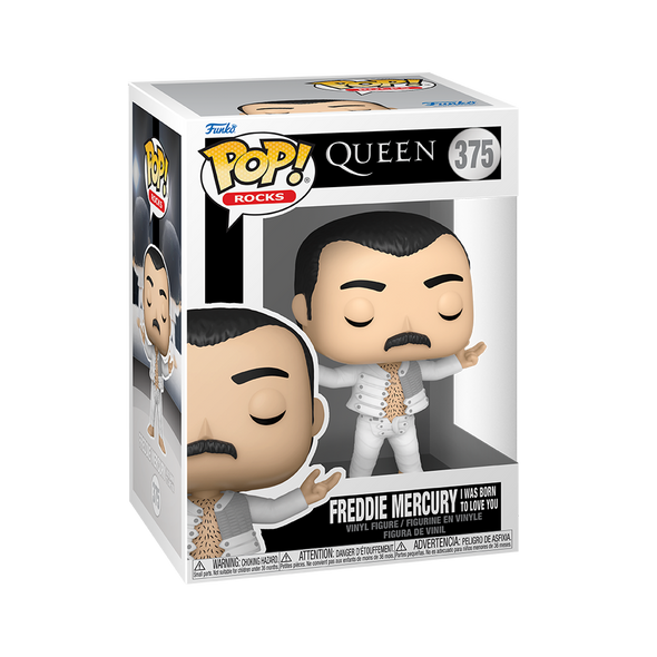 POP Rocks - Queen Freddie Mercury ( I Was Born To Love You ) POP! Vinyl Figure