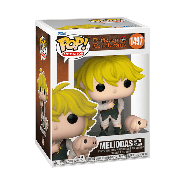 The Seven Deadly Sins - Meliodas (with Hawk) Pop! Vinyl Figure