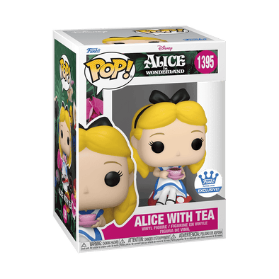 Alice In Wonderland 70th Anniversary - Alice (with Tea) Exclusive Pop! Vinyl Figure