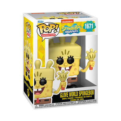 Spongebob Squarepants 25th Anniversary - Glove World SpongeBob POP! Vinyl Figure