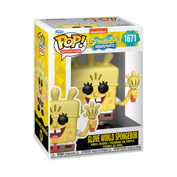 Spongebob Squarepants 25th Anniversary - Glove World SpongeBob POP! Vinyl Figure