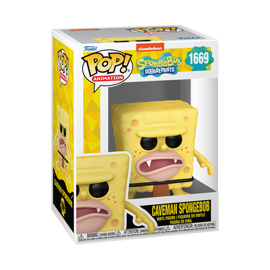 Spongebob Squarepants 25th Anniversary - Caveman Spongebob POP! Vinyl Figure