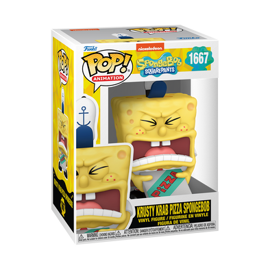 Spongebob Squarepants 25th Anniversary - Krusty Krab Pizza SpongeBob POP! Vinyl Figure