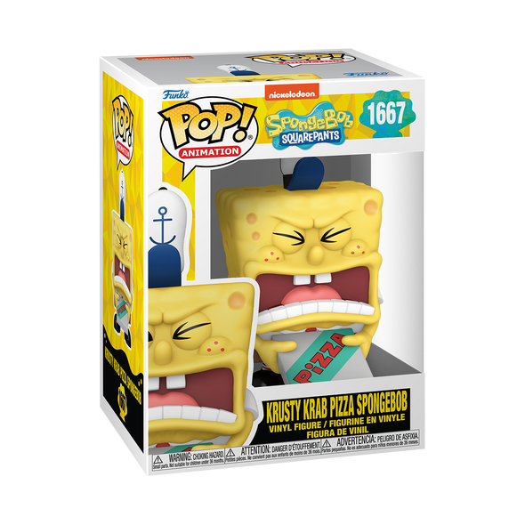 Spongebob Squarepants 25th Anniversary - Krusty Krab Pizza SpongeBob POP! Vinyl Figure