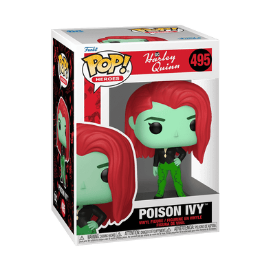 DC Harley Quinn Animated Series - Poison Ivy (In Black Jacket) Pop! Vinyl Figure