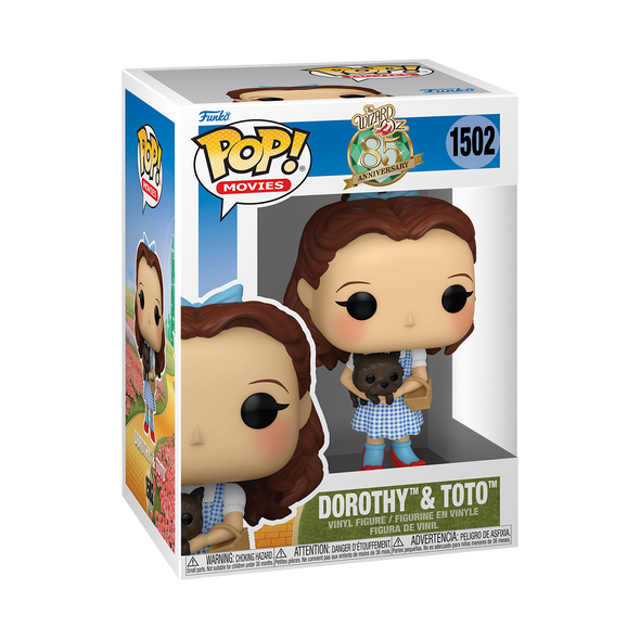 The Wizard Of Oz 85th Anniversary - Dorothy (with Toto) Pop! Vinyl Figure