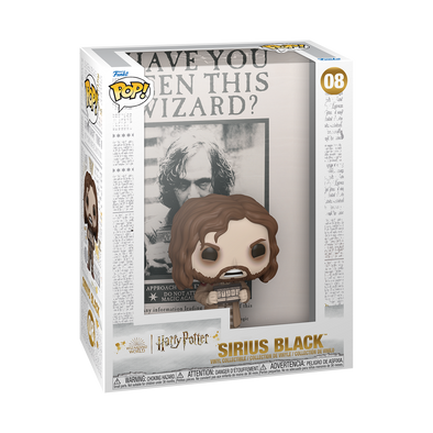 Harry Potter - Sirius Black (Wanted Poster) Deluxe Pop! Vinyl Figure
