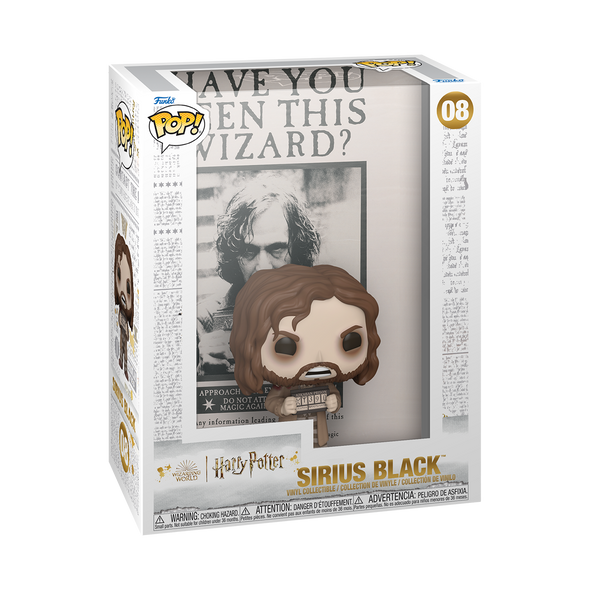 Harry Potter - Sirius Black (Wanted Poster) Deluxe Pop! Vinyl Figure