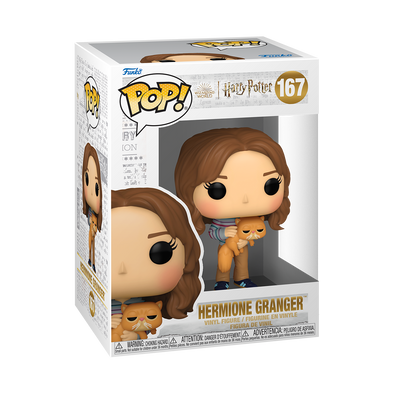 Harry Potter: Prisoner of Azkaban 20th - Hermione Granger (/w Crookshanks) Pop! Vinyl Figure