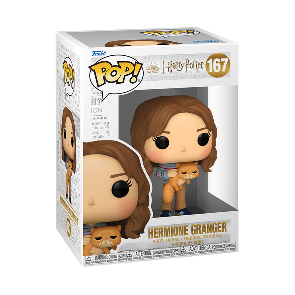 Harry Potter: Prisoner of Azkaban 20th - Hermione Granger (/w Crookshanks) Pop! Vinyl Figure