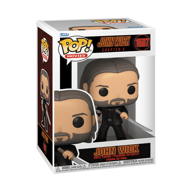 John Wick Chapter 4 - John Wick (/w Weapons) Pop! Vinyl Figure