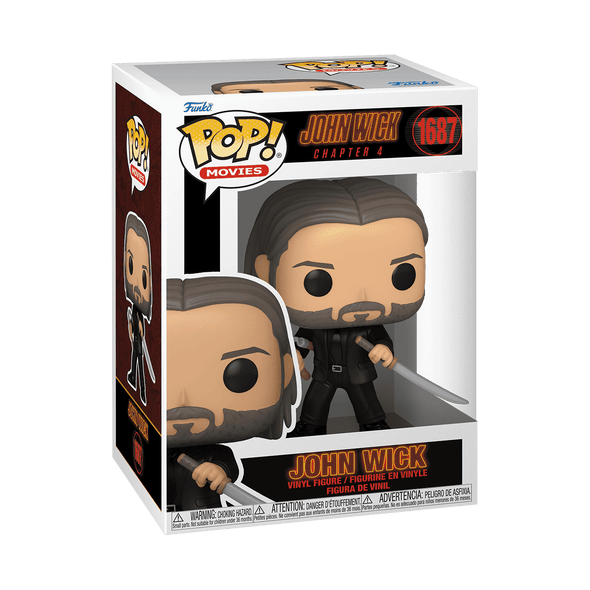 John Wick Chapter 4 - John Wick (/w Weapons) Pop! Vinyl Figure