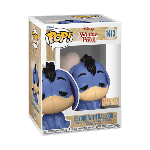 Winnie The Pooh - Eeyore with Heart Balloon Exclusive Pop! Vinyl Figure