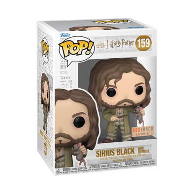 Harry Potter - Sirius Black with Wormtail Exclusive Pop Vinyl Figure