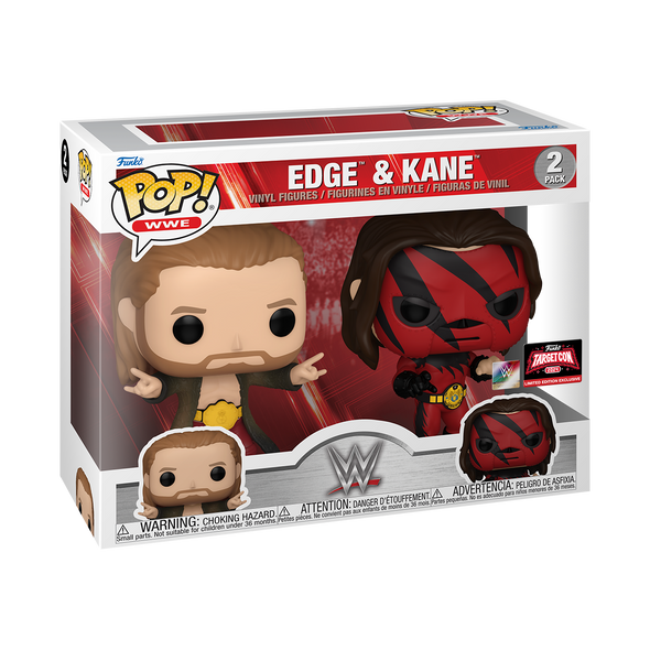 WWE - Edge and Kane Exclusive Pop! 2-Pack Vinyl Figures