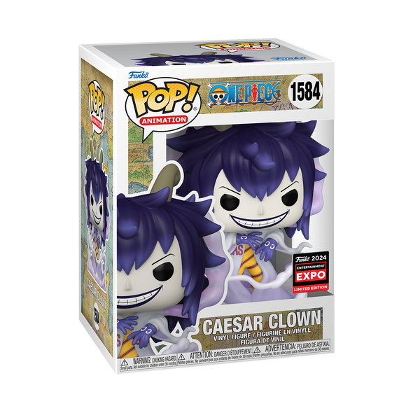 C2E2 2024 - One Piece Caesar Clown Exclusive Pop! Vinyl Figure