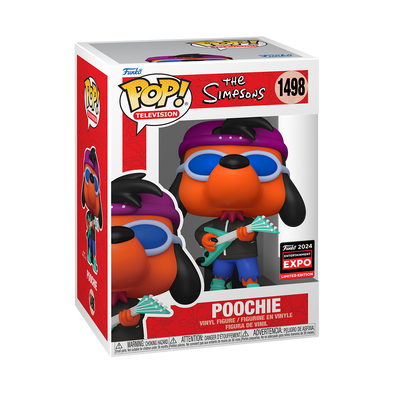 C2E2 2024 - The Simpsons Poochie Exclusive Pop! Vinyl Figure