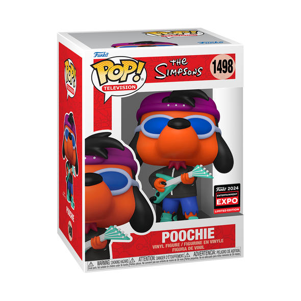 C2E2 2024 - The Simpsons Poochie Exclusive Pop! Vinyl Figure