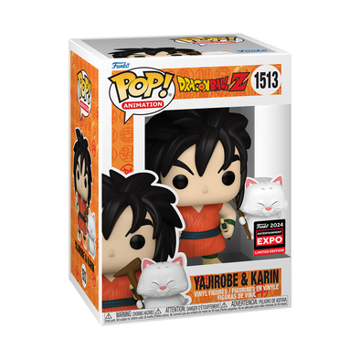 C2E2 2024 - Dragonball Z Yajirobe and Karin Exclusive Pop! Vinyl Figure