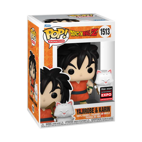 C2E2 2024 - Dragonball Z Yajirobe and Karin Exclusive Pop! Vinyl Figure