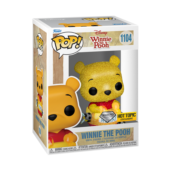Disney - Winnie The Pooh (with Hunny Pot) Diamond Collection Exclusive Pop! Vinyl Figure